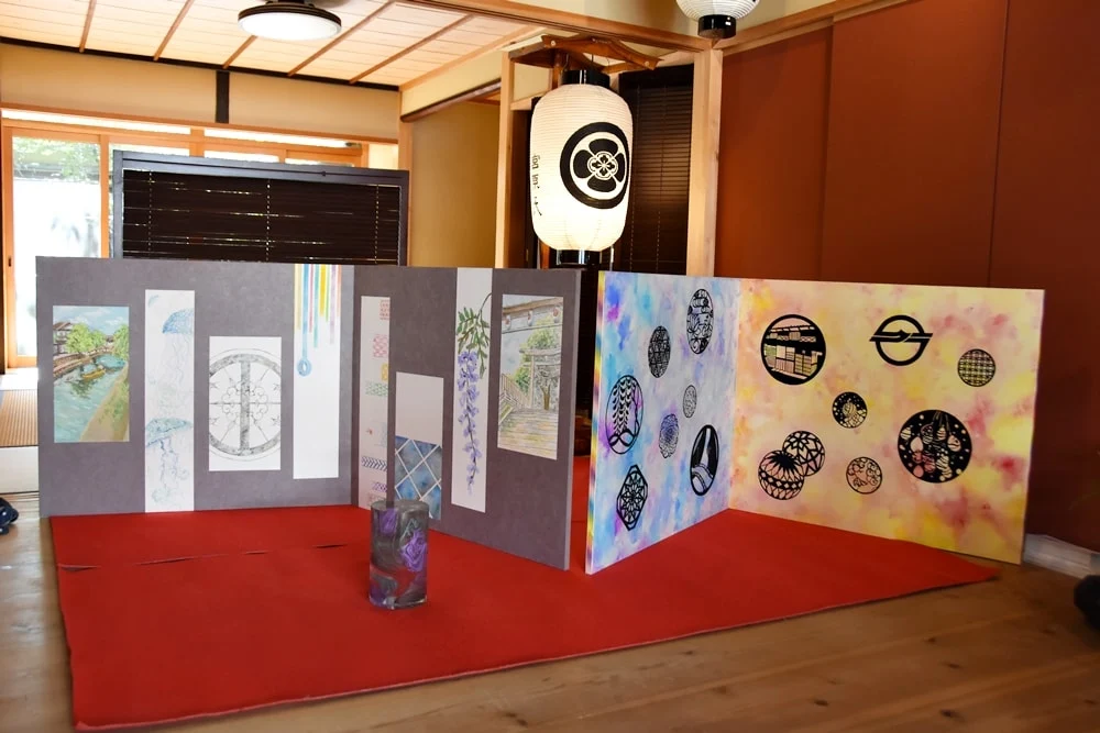【倉敷屏風祭】倉敷芸術科学大学芸術学部の制作作品