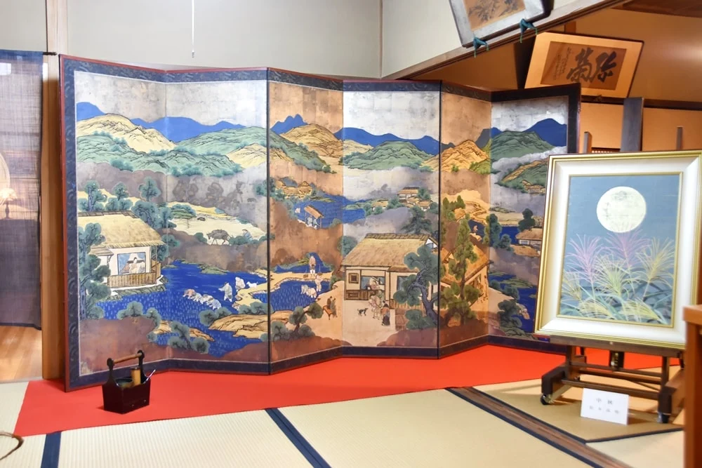 【倉敷屏風祭】蜂谷邸の屏風