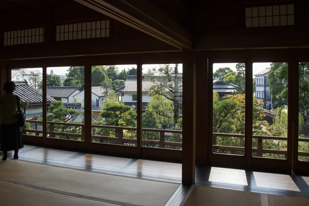 有隣荘 2階からの眺め