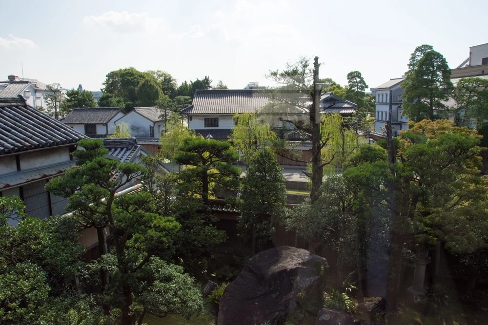 有隣荘 2階からの眺め