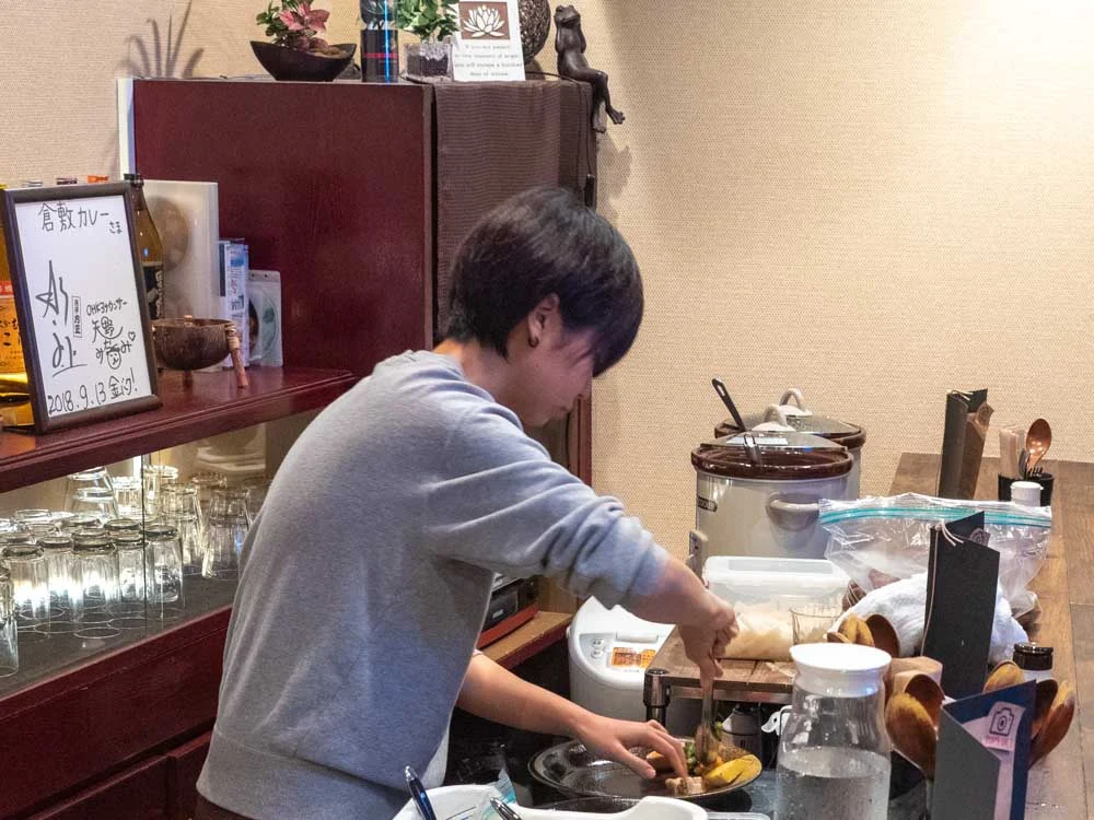 倉敷カレー 小田眞奈美店主