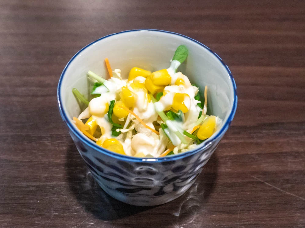 倉敷カレー サラダ