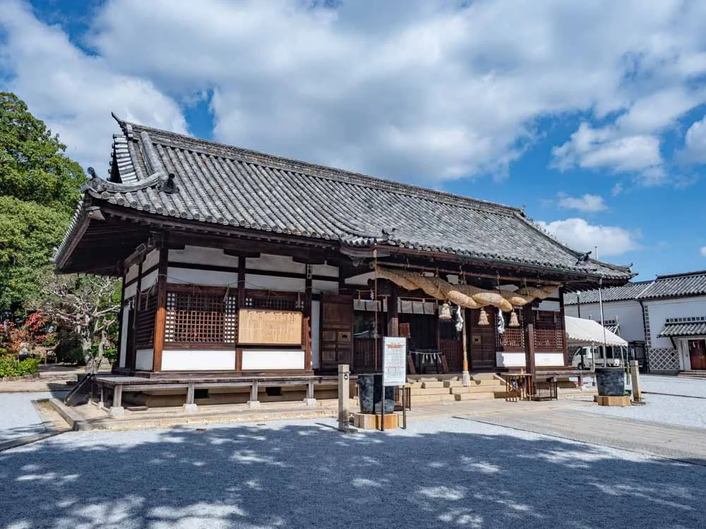 阿智神社 拝殿
