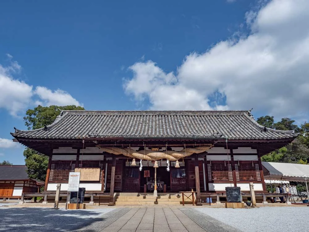 阿智神社 拝殿
