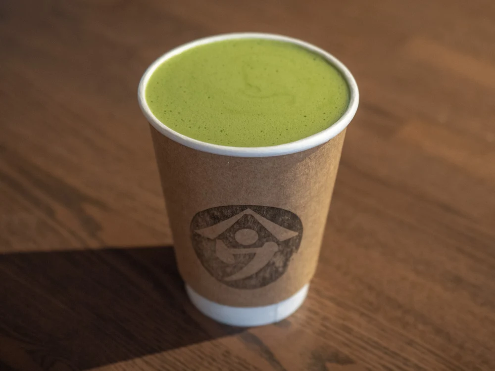 ヤマウ・コーヒースタンド 抹茶ラテ