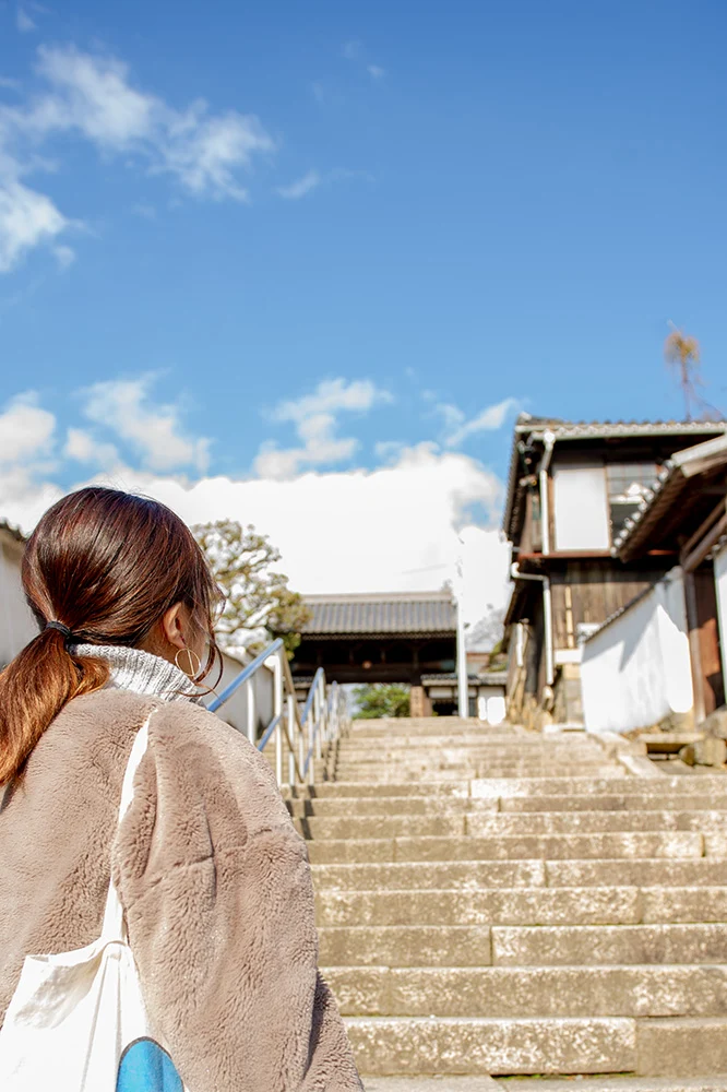 観龍寺の参道
