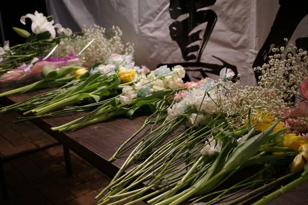 献花台