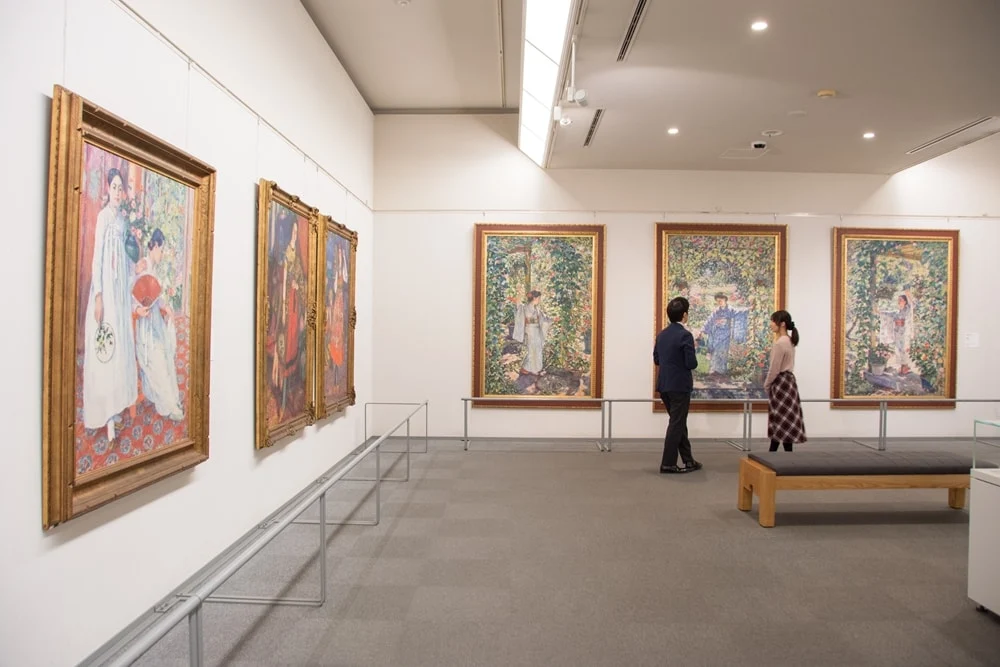 児島虎次郎の作品 (大原美術館本館で2019年撮影)