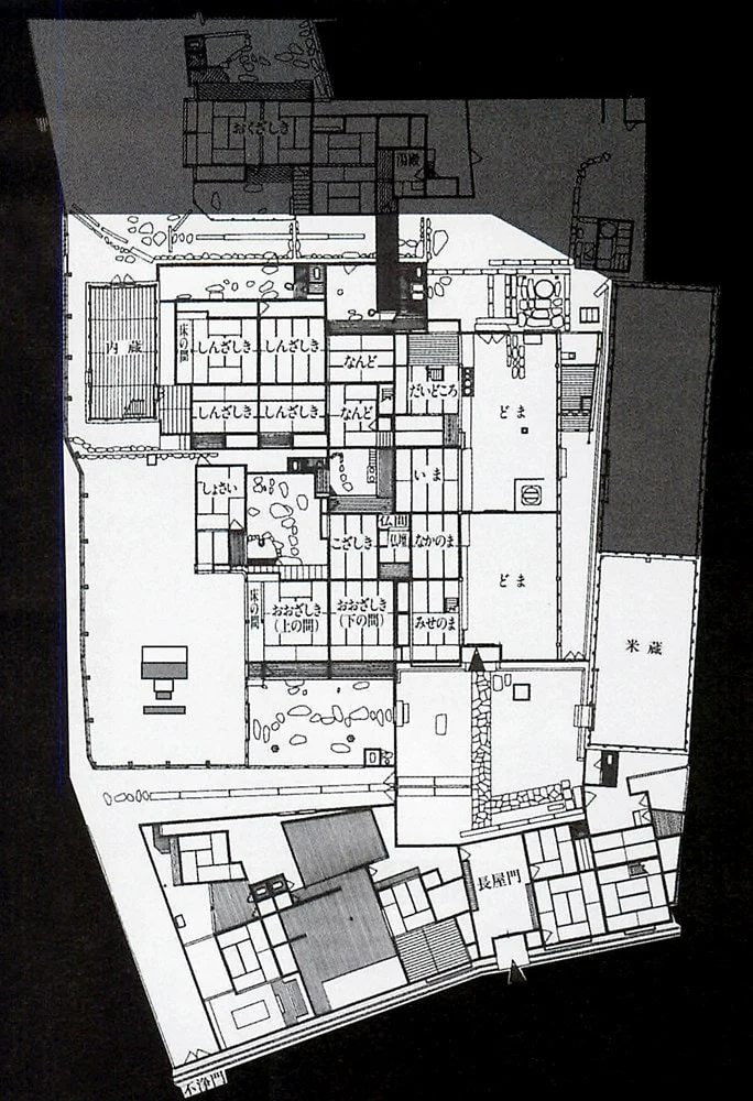 大橋家住宅 見取り図
