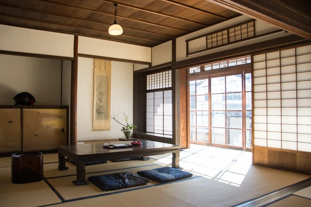 大橋家住宅 部屋でのんびり