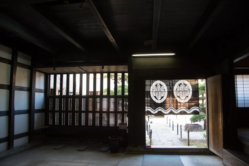 大橋家住宅 主屋から