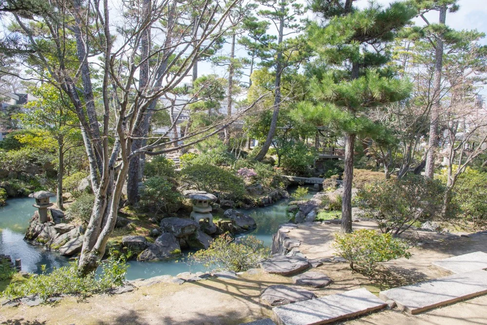 新渓園 日本庭園
