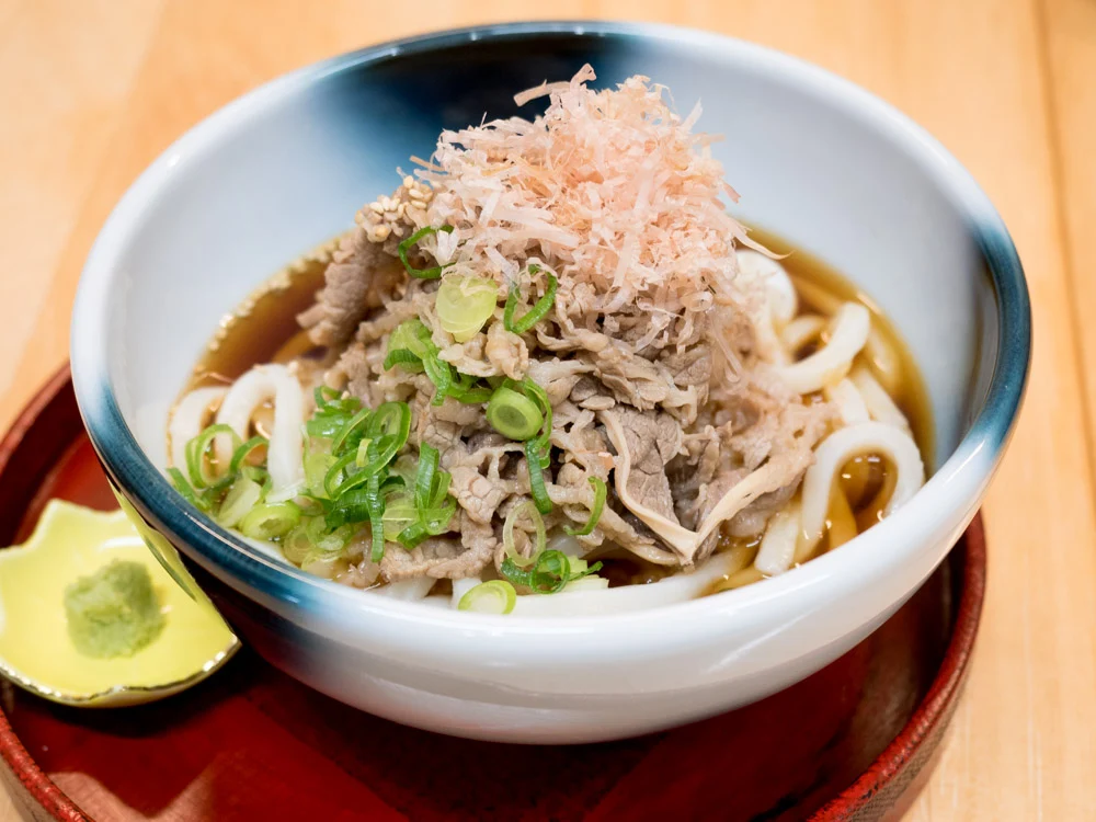 ふじ心:肉おろしぶっかけ(温)