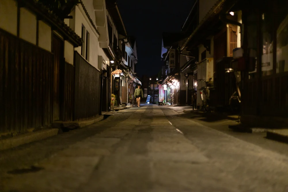 夜の美観地区