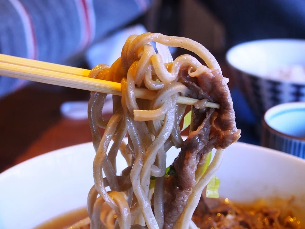武野屋 和牛お肉のおそば