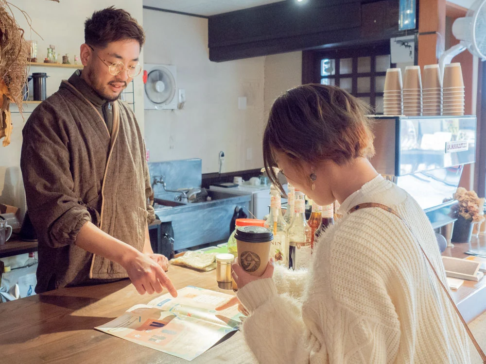 倉敷宝探し:ヤマウ 岡本店長と謎解き
