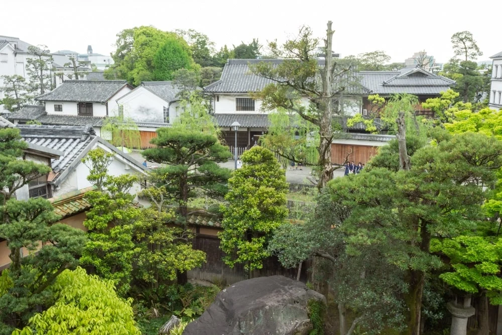 有隣荘 2階からの景色