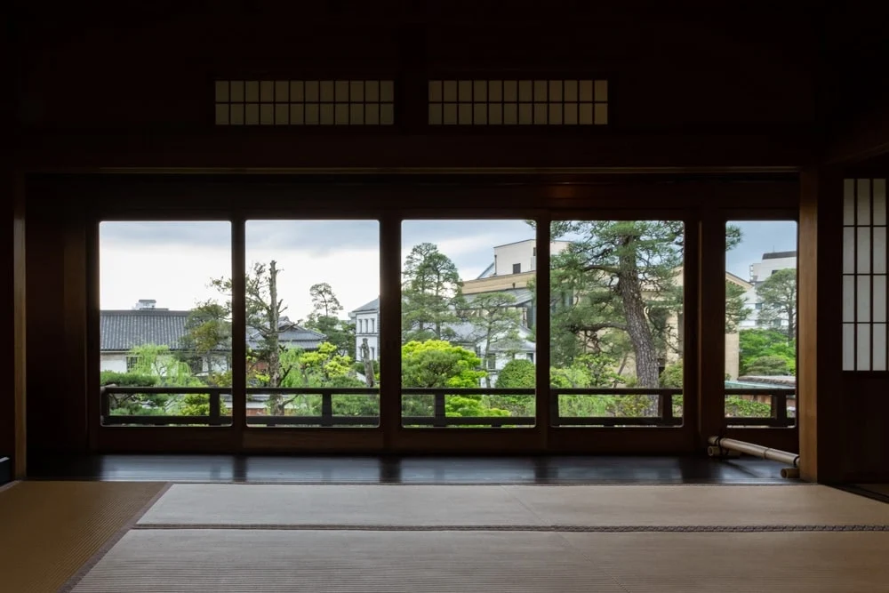 有隣荘 2階からの景色