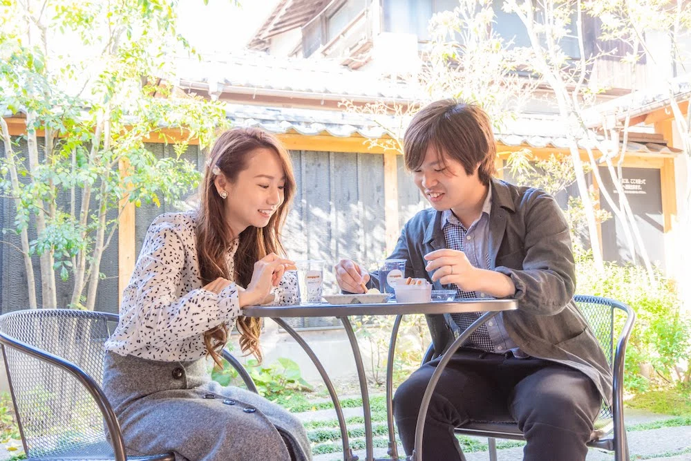倉敷美観地区「カフェビスキュイ」