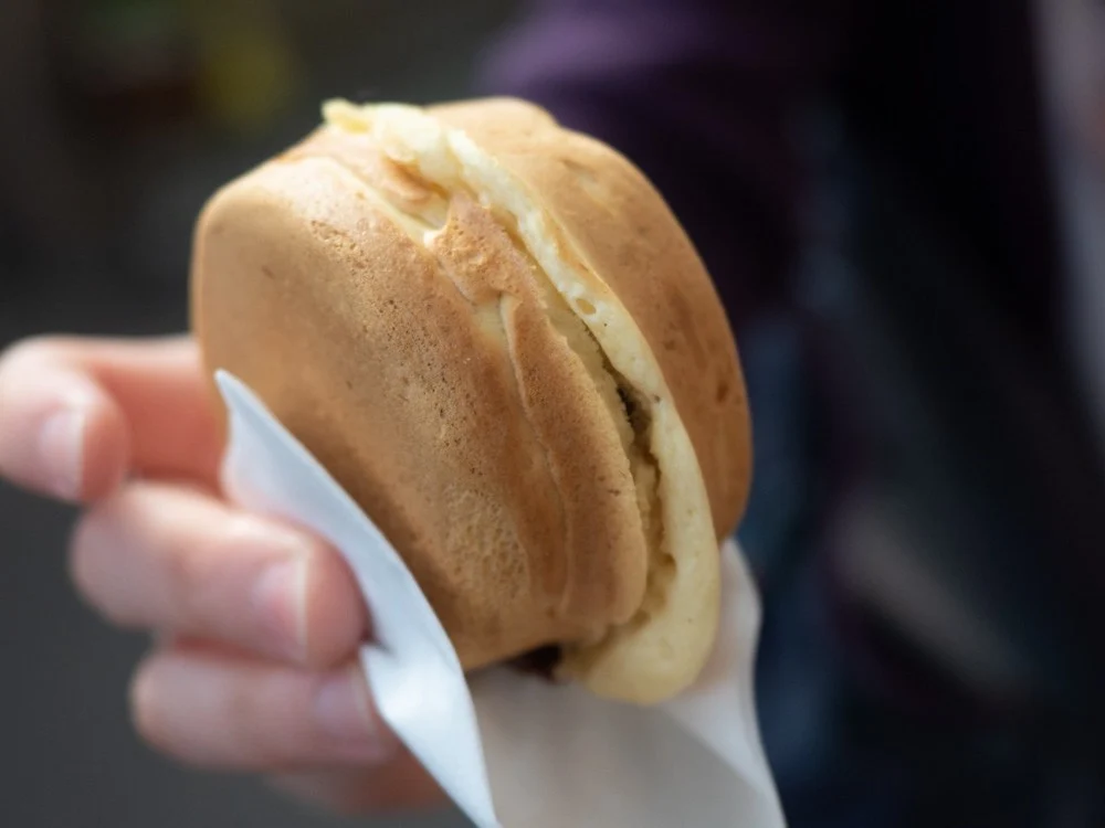 倉敷美観地区の散策:えびす饅頭