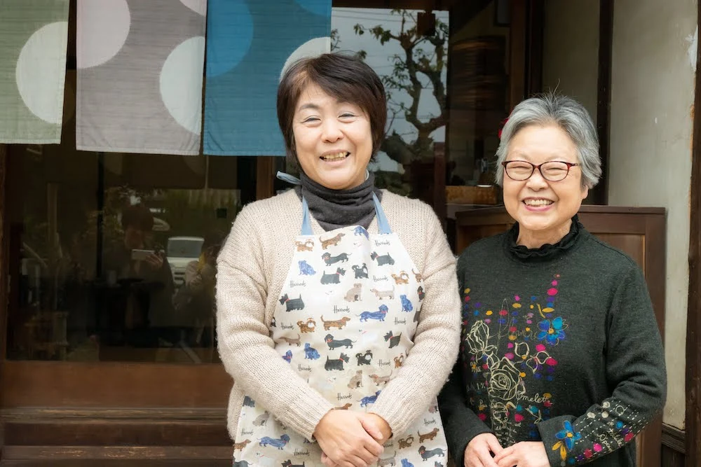 左：三宅理加さん 右：三宅澄子さん