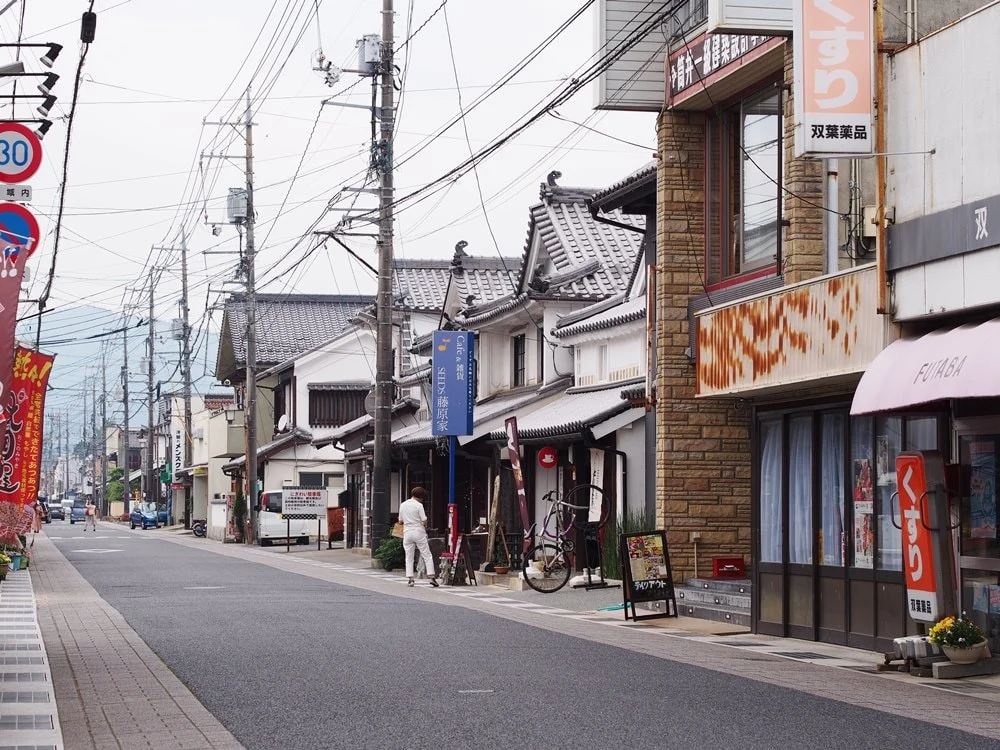 矢掛町 町並み