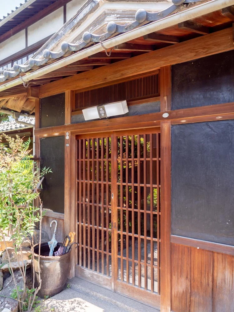 住吉町の家 玄関口