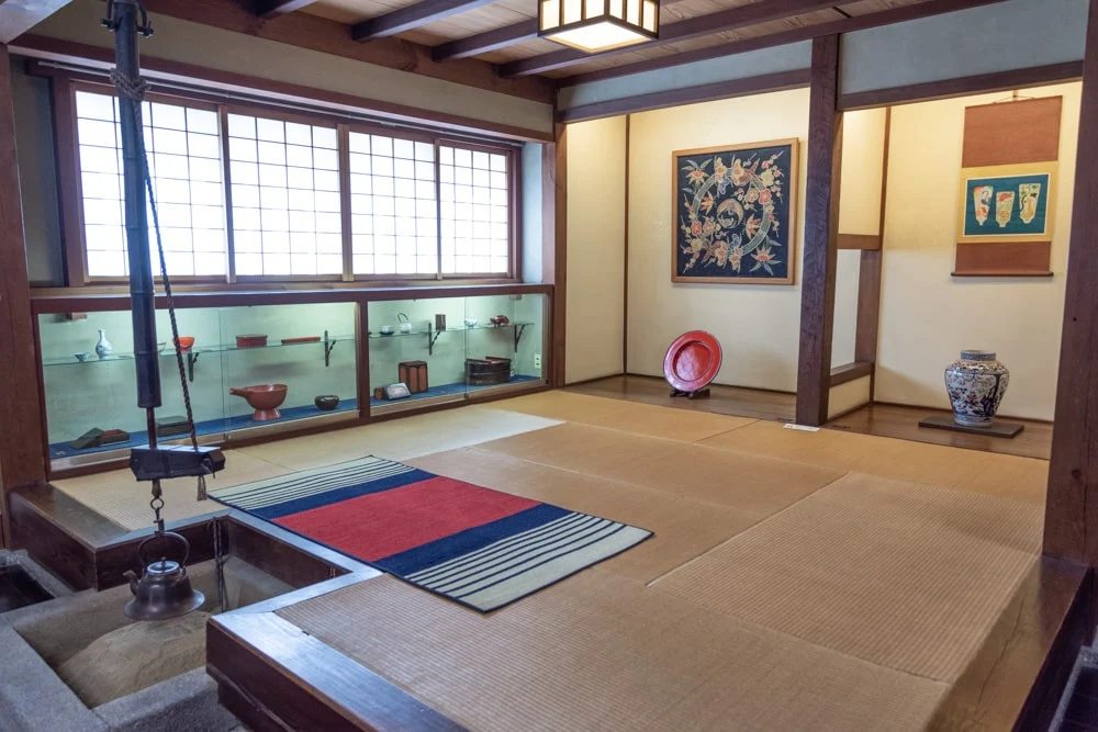 倉敷民藝館 いろりの部屋