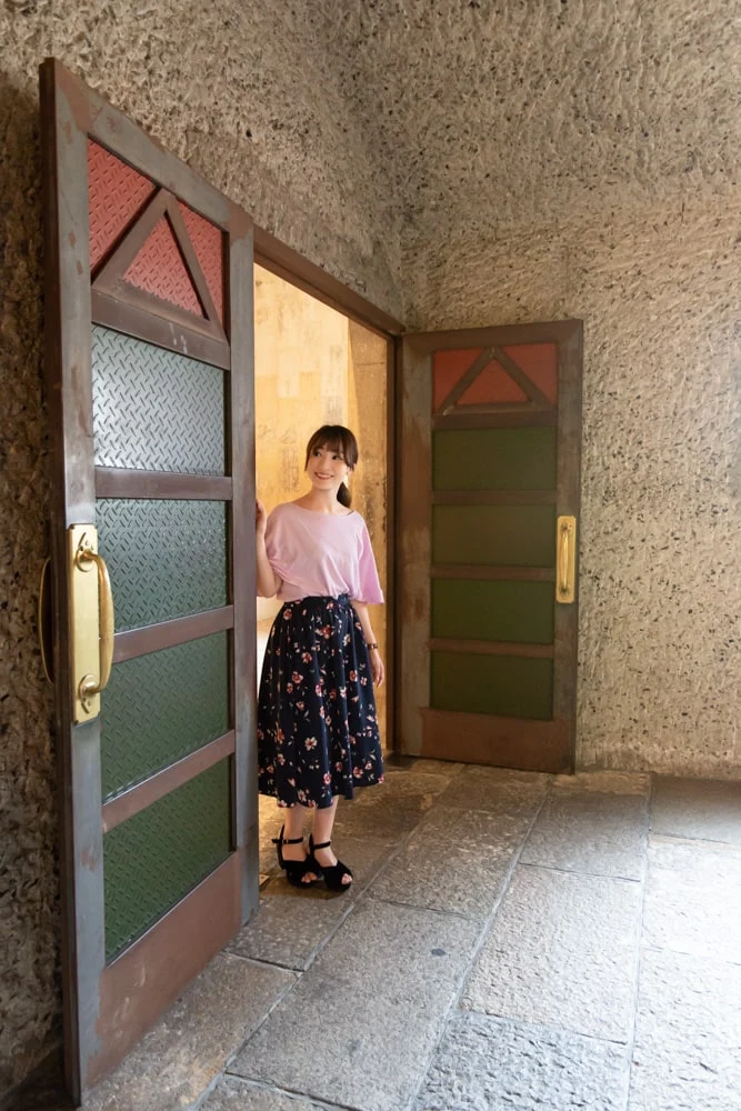 大原美術館 工芸・東洋館 扉