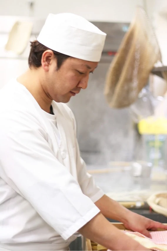 うどん いおりの代表 妹尾竜郎さん(画像提供：いおり)