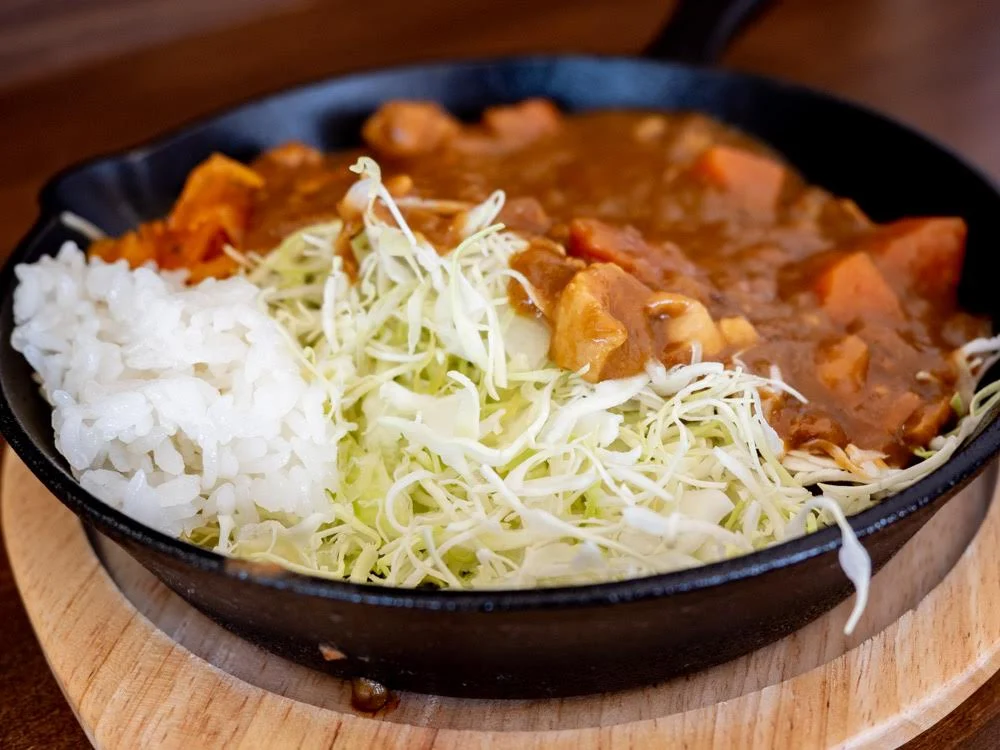 喫茶 心温 鬼ノ城ヘルシーカレー2
