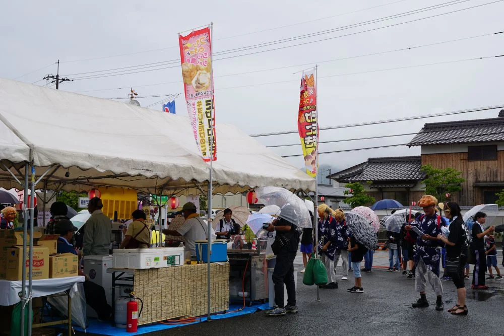 第13回真備・船穂総おどり 屋台
