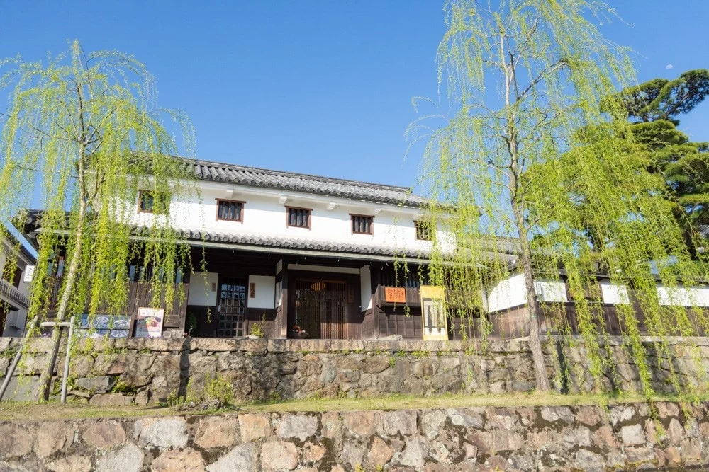 くらしき川舟流し 川からの眺め