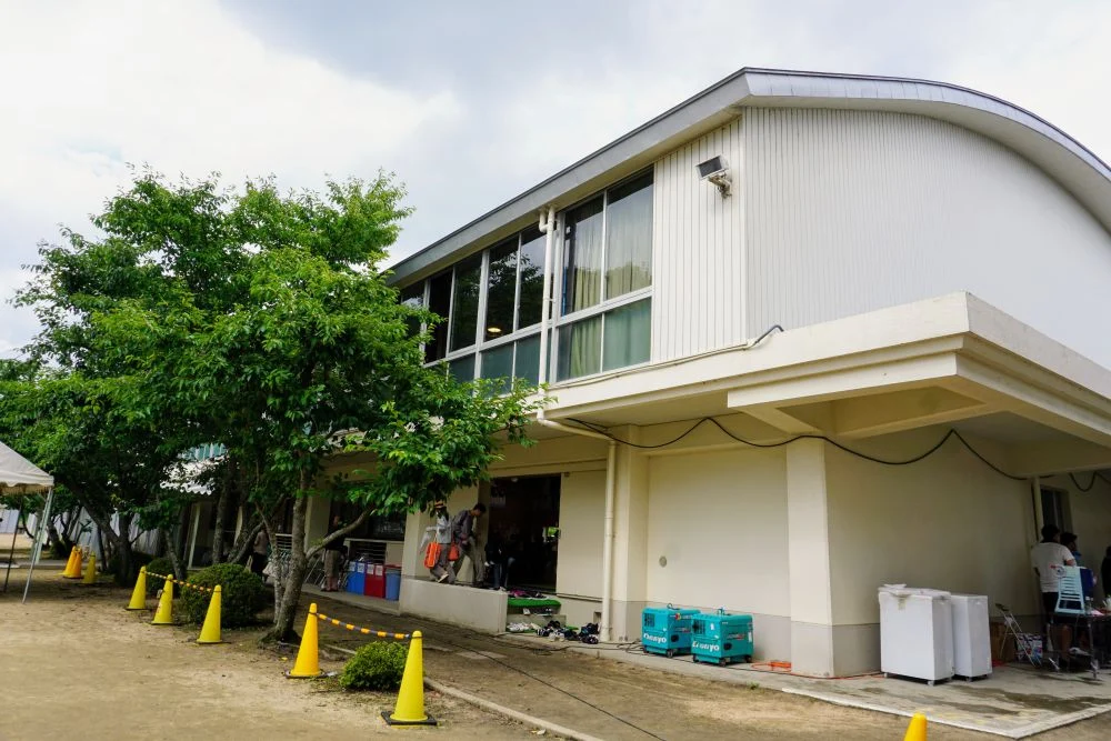 倉敷市立薗小学校 体育館