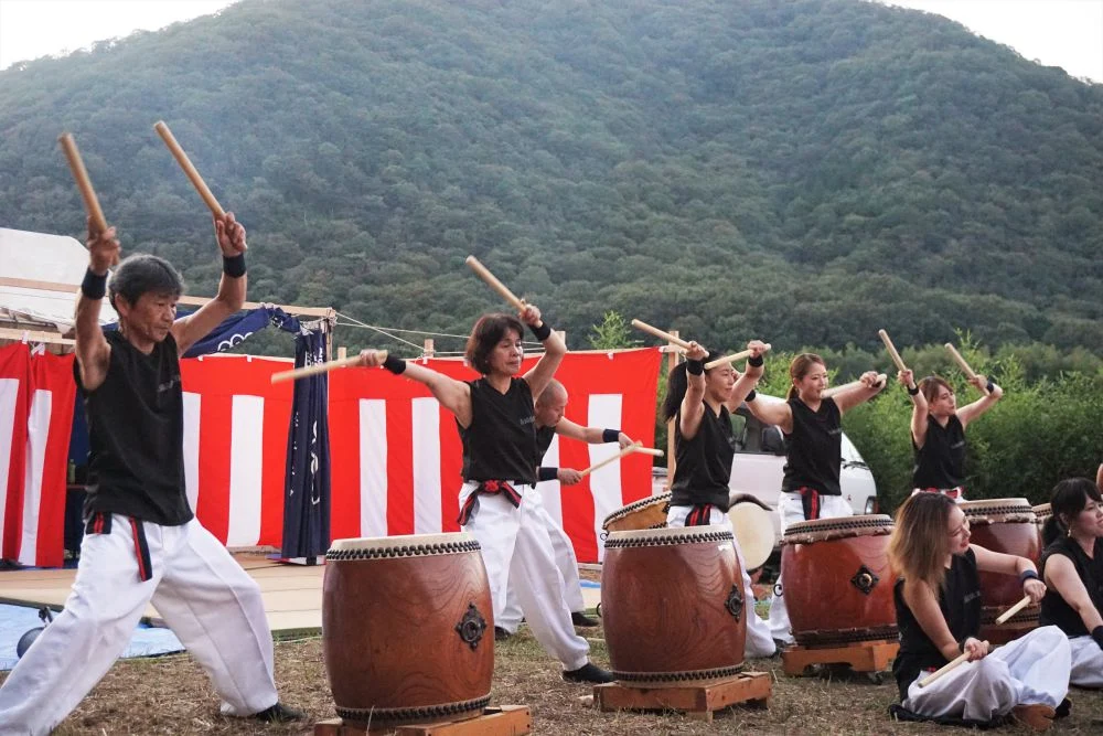 弾琴祭 吉備真備太鼓