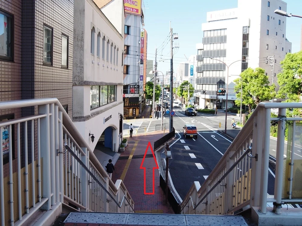 カフェ庭 道順