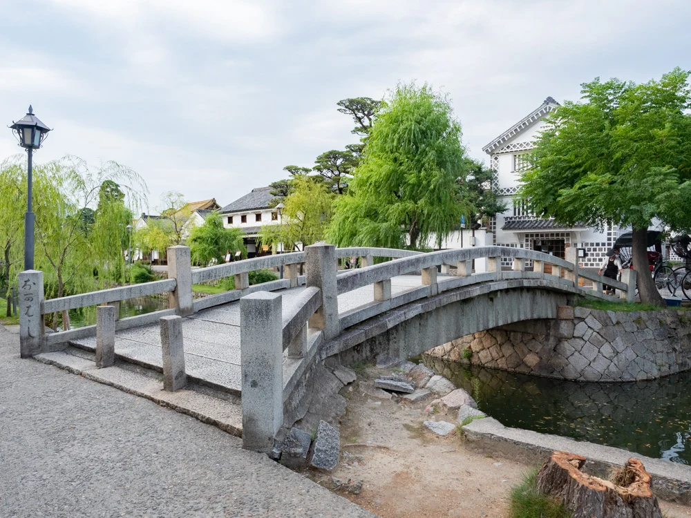 倉敷考古館と中橋