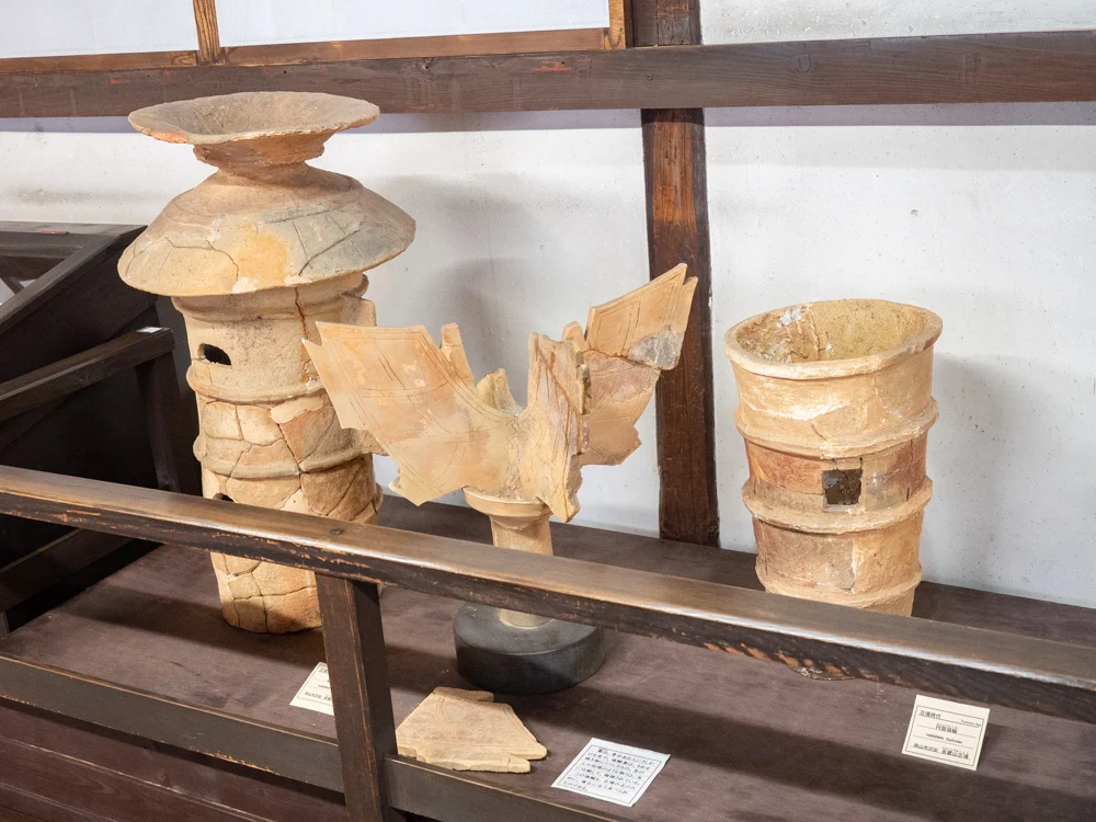 倉敷考古館:埴輪の展示