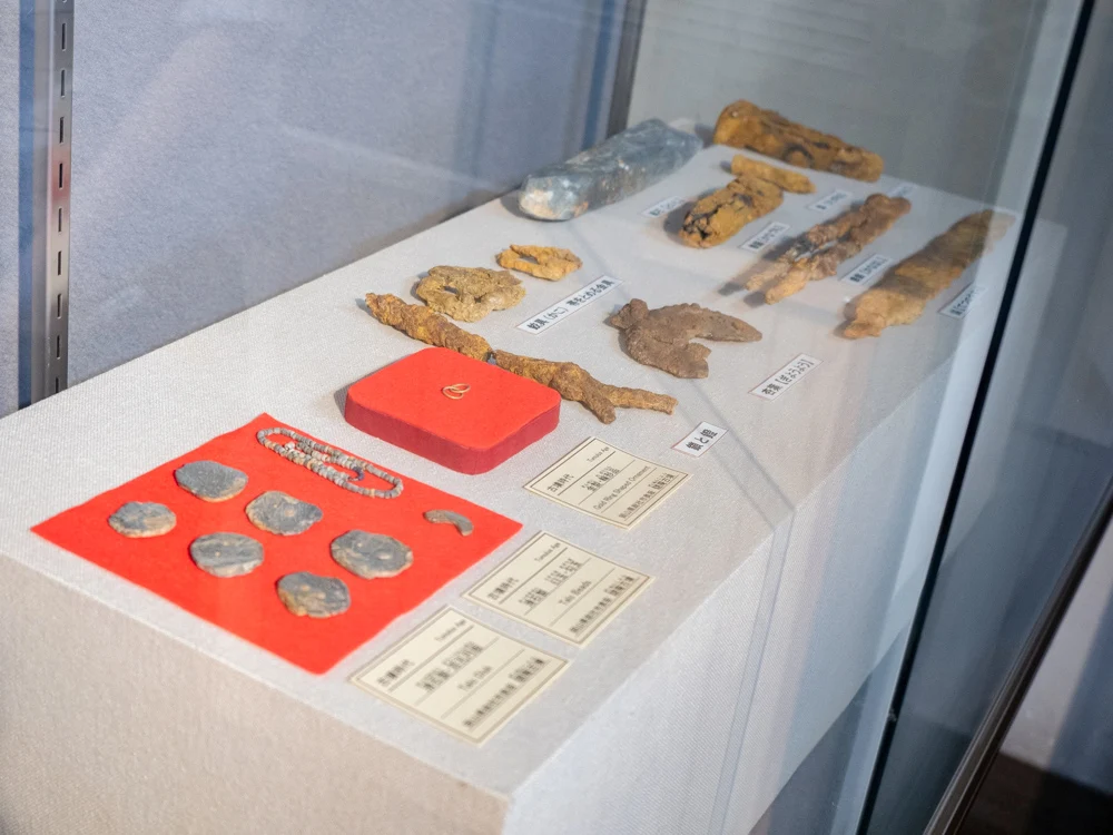 倉敷考古館:古墳出土品の展示