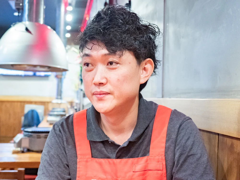 愛道園の代表 金光真吾さん