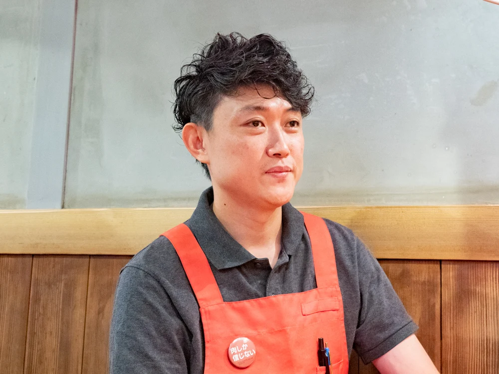 愛道園の代表 金光真吾さん