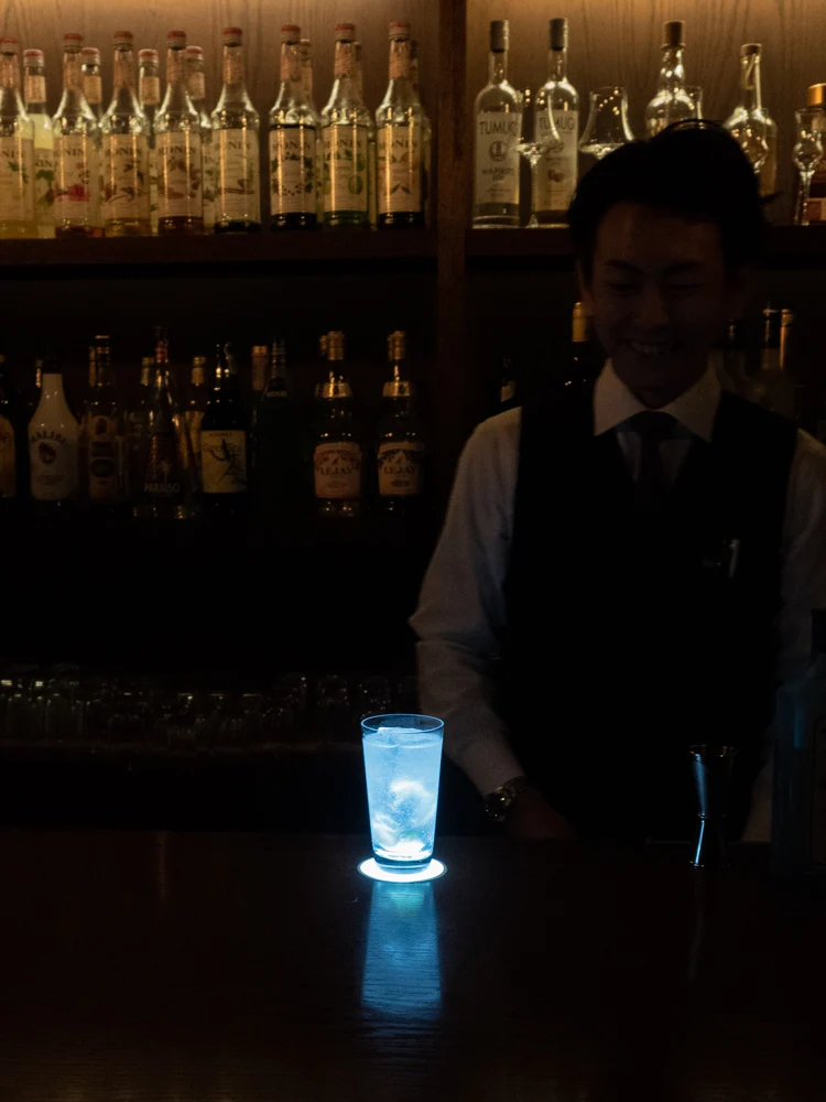 ディンプル:店内の照明