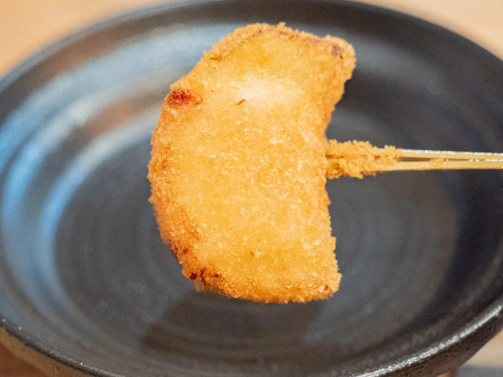 くし亭:串揚げ(玉ねぎ)
