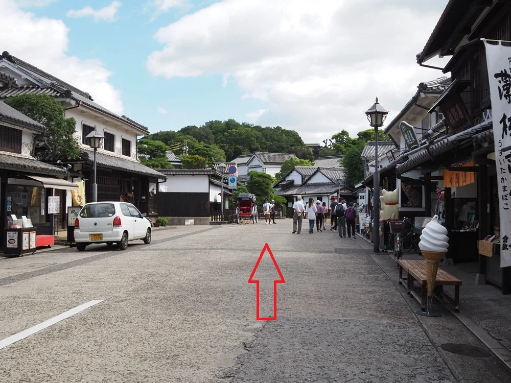 美観地区入り口