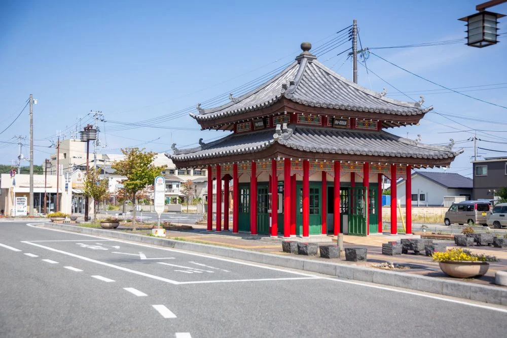 吉備真備駅　待合所