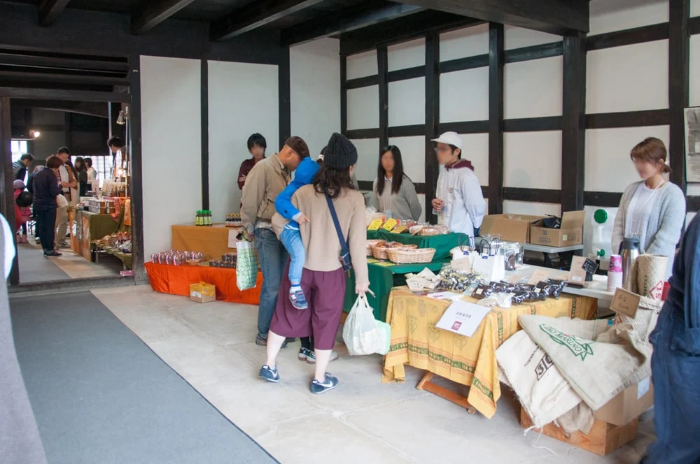 高梁川マルシェ 2015年のようす