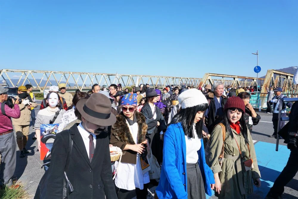 第11回 コスプレイベント 1000人の金田一耕助 川辺橋