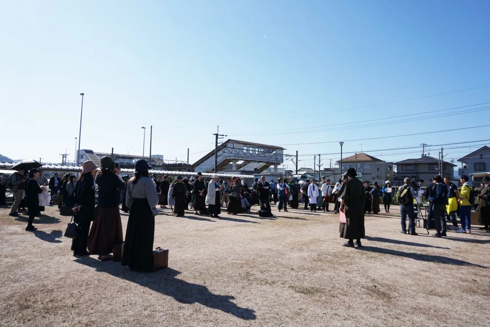 コスプレイベント1000人の金田一耕助 開会式