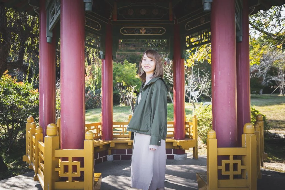 まきび公園 六角亭