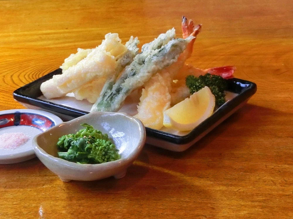 すぎ茶屋:天ぷら盛り合わせ